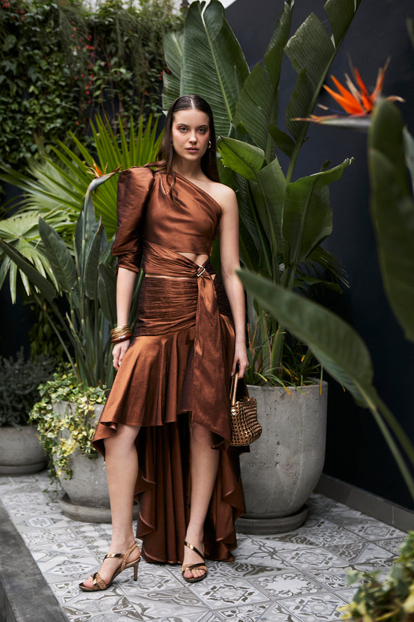 Babylon Tafeta Bronze Set