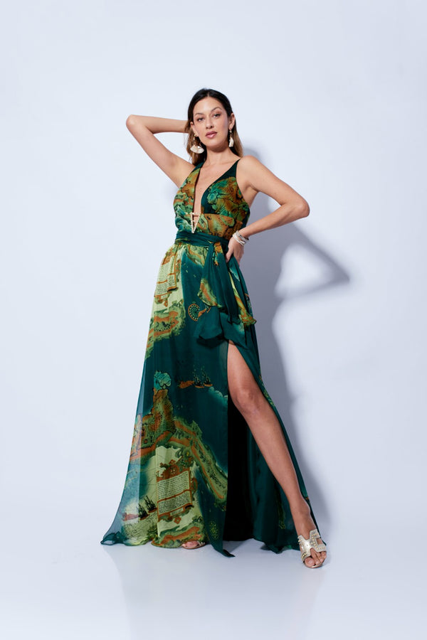 Emerald Voyage Dress