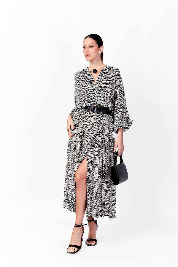 Emma & Gaia Zebra Nerú Dress