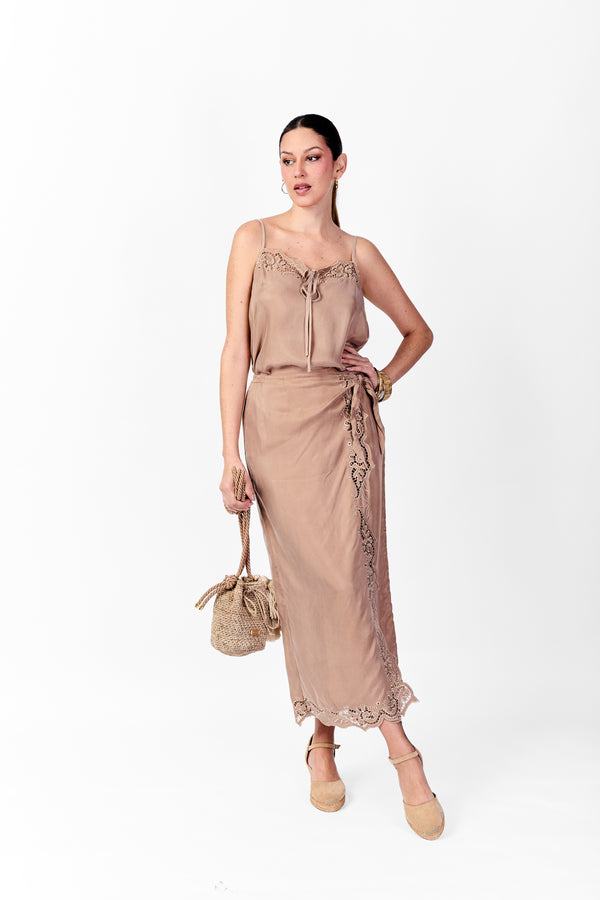 Emma & Gaia Khaki Set