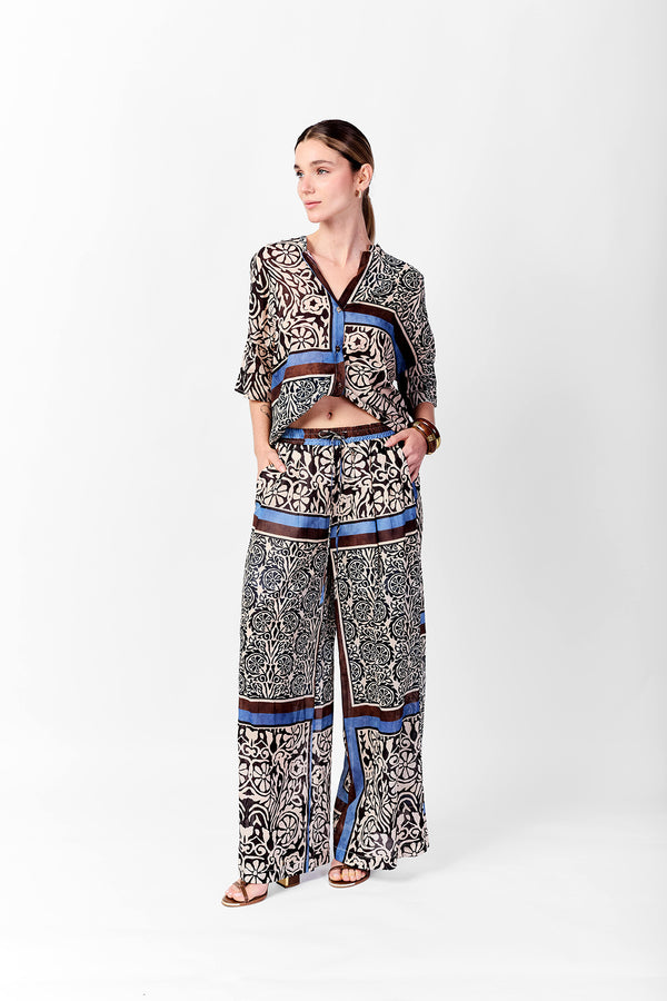 Indigo Fern Set