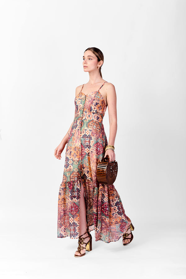 Tensione In Colorfull Dress