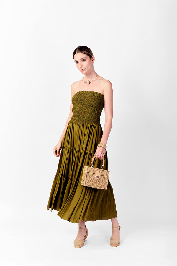 Tensione In Crepe Flow Dress